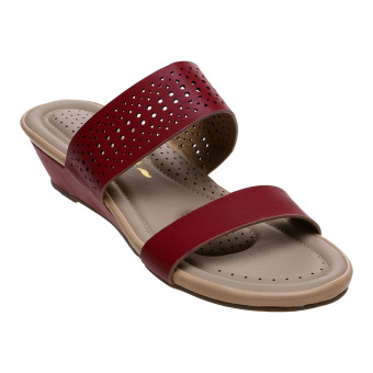 Bata Comfit Berth Strappy Sandals - Merah  