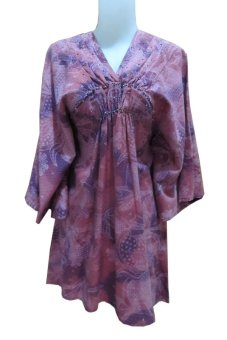 Batik Elfri Blouse Talia Payet [Ungu]  