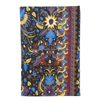 Batik Trusmi - Kain Panjang Cetak -Motif Cendrawasih - Biru  