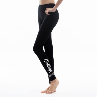 belleap L0909 Women's Compression Leggings_Pants_Sportswear_Running_Yoga_Black  