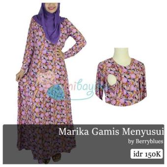 Berryblues Marika Nursing Dress Size All Color Purple  