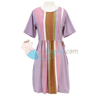 Berryblues Sifana Nursing Dress Size All Color Purple  