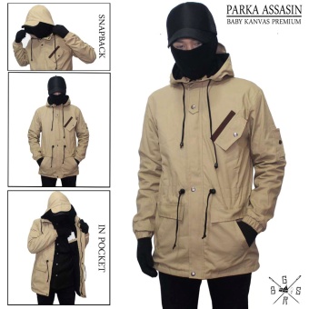 BGSR Jaket Parka Assasin - Cream  