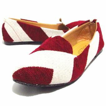 Binev Sepatu Slip On Develop Wanita 02 - Multicolor  