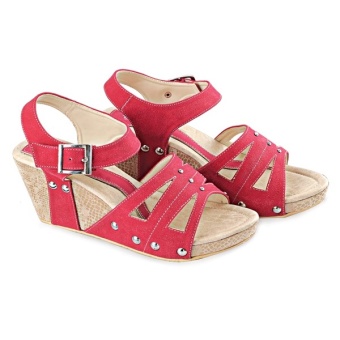 Blackkelly Wedges Tali Taylor LDI 334 - Merah  