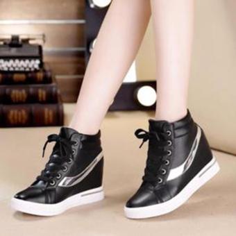 BM Sepatu Boots Wanita Sneakers Korea SBO100  