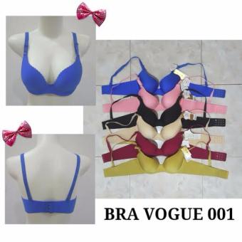 Bra 001 Seamless Metalic Polos Tanpa Jahitan - Kuning  