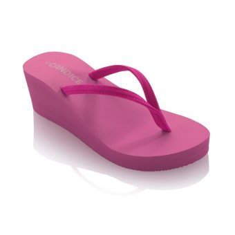 Candice Classic Wedge Sandal – Pink  