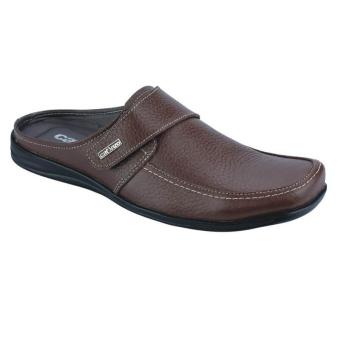 Catenzo |Jual Sepatu Sandal Pria - RD 408 | Bahan : SYNTHETIC | Warna : COKLAT  
