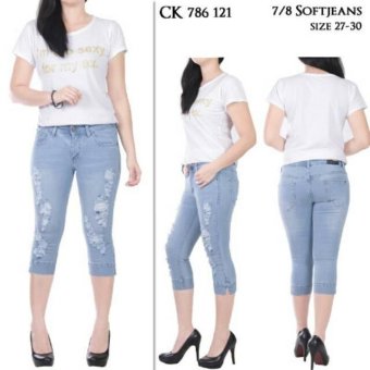 Celana Jeans 7/8 Ripped. CK 786 121/120/111  