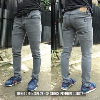 Celana jeans nakent-[abu]  