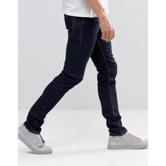 CELANA JEANS SLIMFIT PRIA / WARNA BLUEDARK  