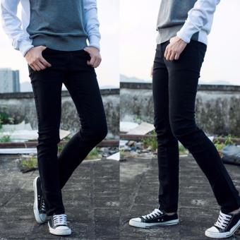 CELANA JEANS SLIMFIT PRIA / WARNA HITAM  