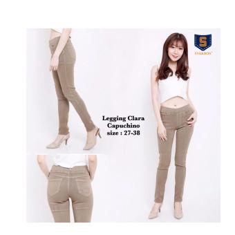 Celana Leging jeans wanita Cintia moca 27-30  