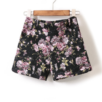 celana pendek wanita hot pants short renda lace 2015546  