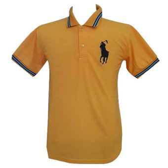Cindelaras Kaos Polo Kerah Horse - Kuning  
