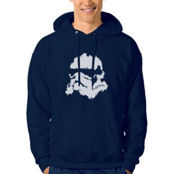 Clothing Online Hoodie Trooper Face 05 - Navy  