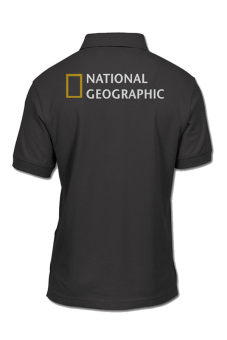 ClothingOnline Polo Shirt National Geographic 01 - Hitam  