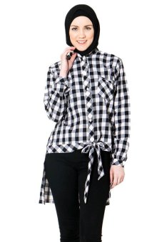 Clover Clothing Tunic Danisha - Hitam  