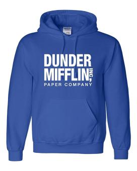 CONLEGO Adult Dunder Mifflin Paper Company Sweatshirt Hoodie Blue - intl  