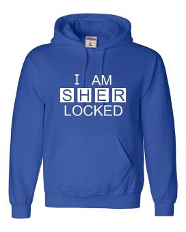 CONLEGO Adult I Am Sherlocked Sherlock Holmes Inspired Sweatshirt Hoodie Blue - intl  