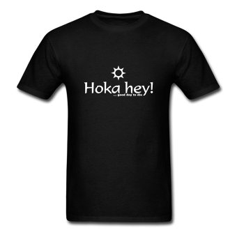 CONLEGO Customize Men's Hoka Hey T-Shirts Black  