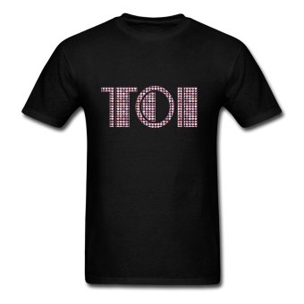 CONLEGO Designed Men's Toi Birthday Cool Fashion T-Shirts Black - intl  