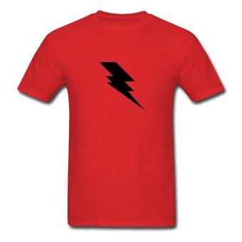 CONLEGO Personalize Men's Cool Lightning T-Shirts Red  