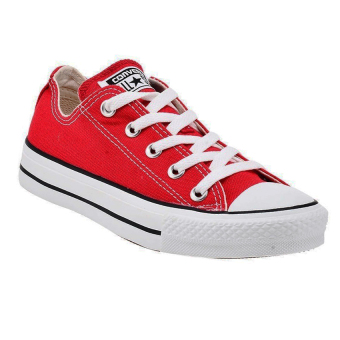 Converse Chuck Taylor As Canvas Ox Unisex Sneakers - Merah  