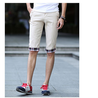 Cotton Pockets Casual Men Shorts(White) - intl  