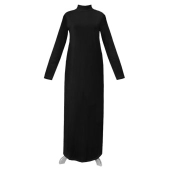 CottonHeaven Manset Dress Gamis 28 Warna All Size & Big Size - Hitam  