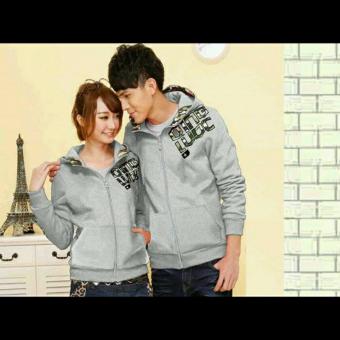 COUPLELOVER-JAKET PASANGAN/COUPLE QING ARMY ABU  