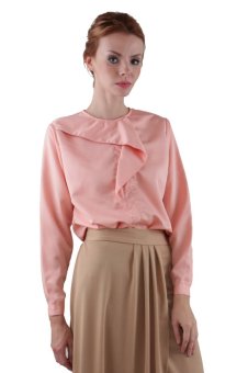 Covering Story Atasan Muslim CS 227 E Salima Top - Peach  