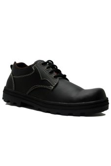 Cut Engineer Low Boots Safety Pithecanthropus Black  