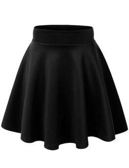 Cyber Fashion Lady Beautiful Classic Four Seasons pleated skirt tutu skirts(Light Blue) - intl  