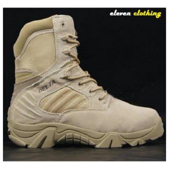 Dbest Eleven Clothing - Sepatu Boot Hiking Delta High 8 inch Quality Outdoor - Gurun  
