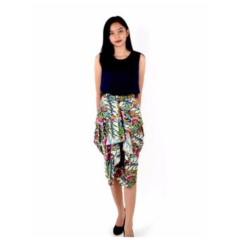 De Voile Batik Fashion Wanita Modern Rolika Skirt (Tosca)  