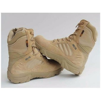 Delta - Sepatu Boots Pria Casual - Delta Forces 8" Desert Cream  