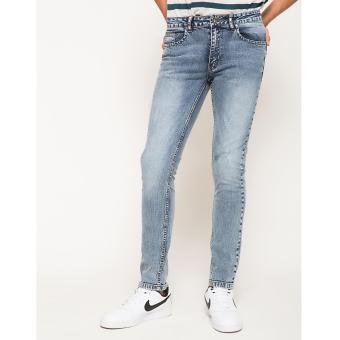 DocDenim Man Jeans BRANDEX Slim Fit - Biru  