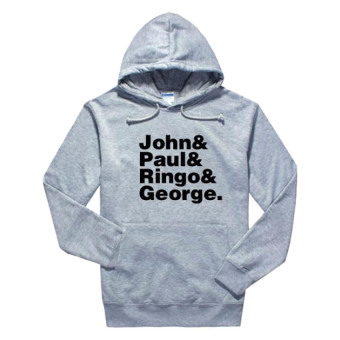 Don & Dona Hoodie The Beatles - Abu abu  