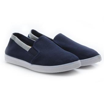 Dr.Kevin Ladies Slip-On Shoes 5308 Navy  