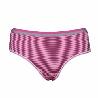 EELIC CDW-1730 MAGENTA Celana Dalam Wanita Motif Garis  