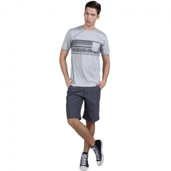 Eiger T Shirt Borneo Ethnic 2 - Dark Grey  