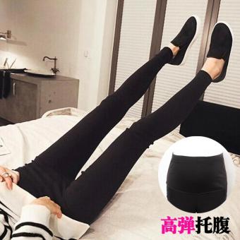 Elastic Waist Maternity Pants for Pregnant Women (black) - intl  