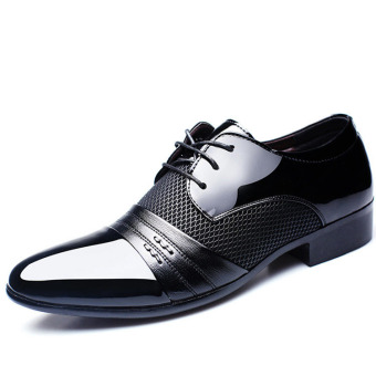 'England Business Men''s Leather Shoes-Black - Intl'  
