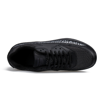 ESSAN Men Lace up Men Sneakers (Black)  