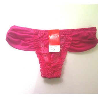 Ezpata Celana Dalam Wanita G-Strings Bruklat Berpori Free Size-Pink  
