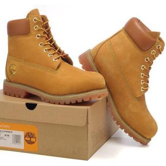 Fashion Hiking Boots For Timberland 10061 Men's Shoes (Yellow/Gold) - intl  
