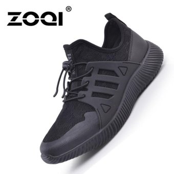 Fashion Running Shoes ZOQI Men's Sports Shoes Sneaker (Black) - intl  