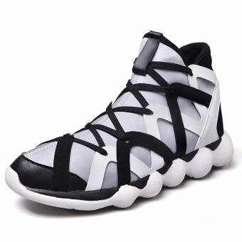 Fashion sneakers, street leisure series of shoes, high help sports shoes(grey) - intl  
